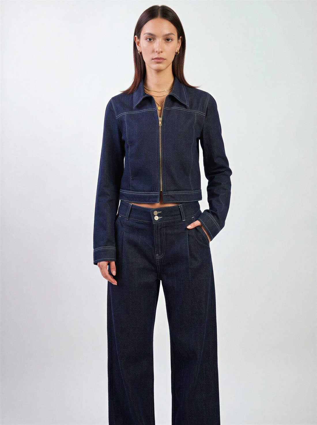 Charlotte Denim Set