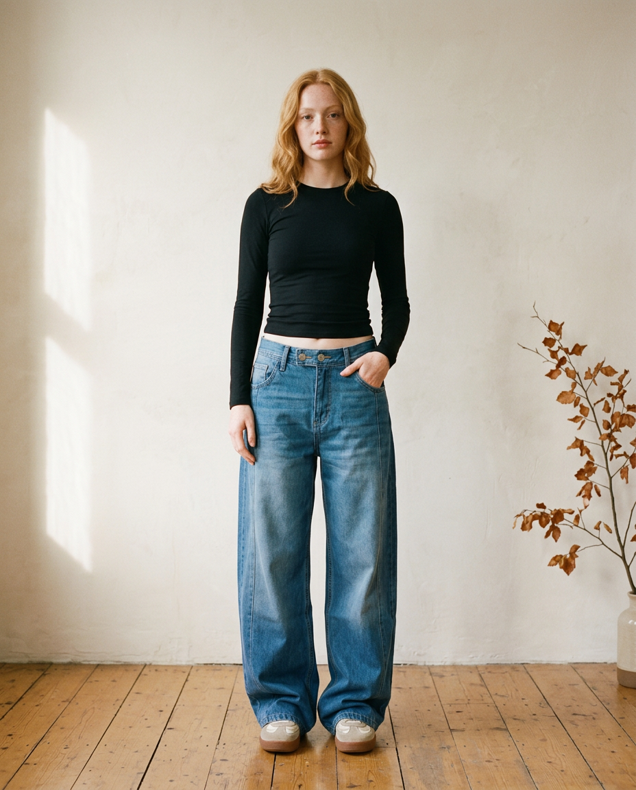 Twin Button Pants