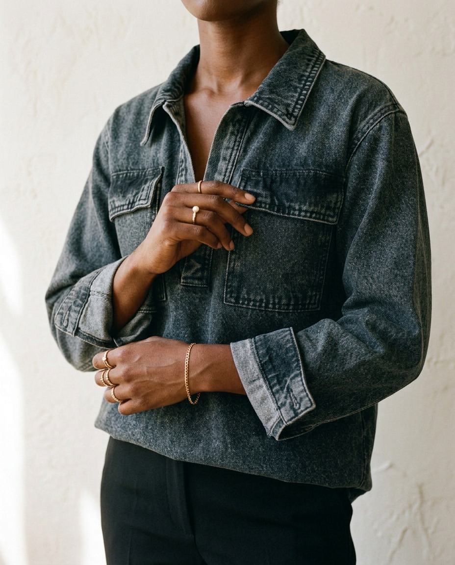 Elizabeth denim jacket