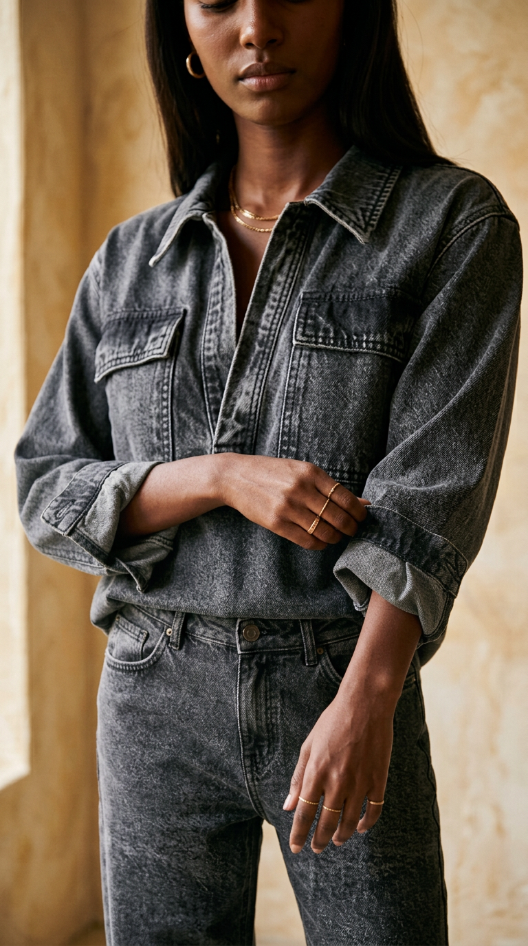 Elizabeth denim jacket