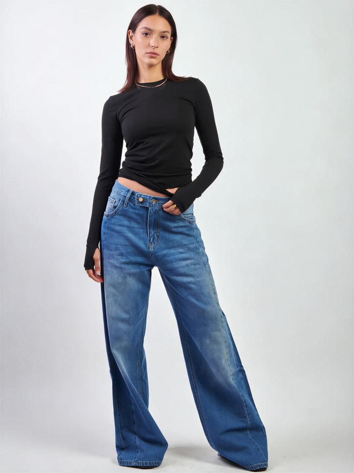 Twin Button Pants