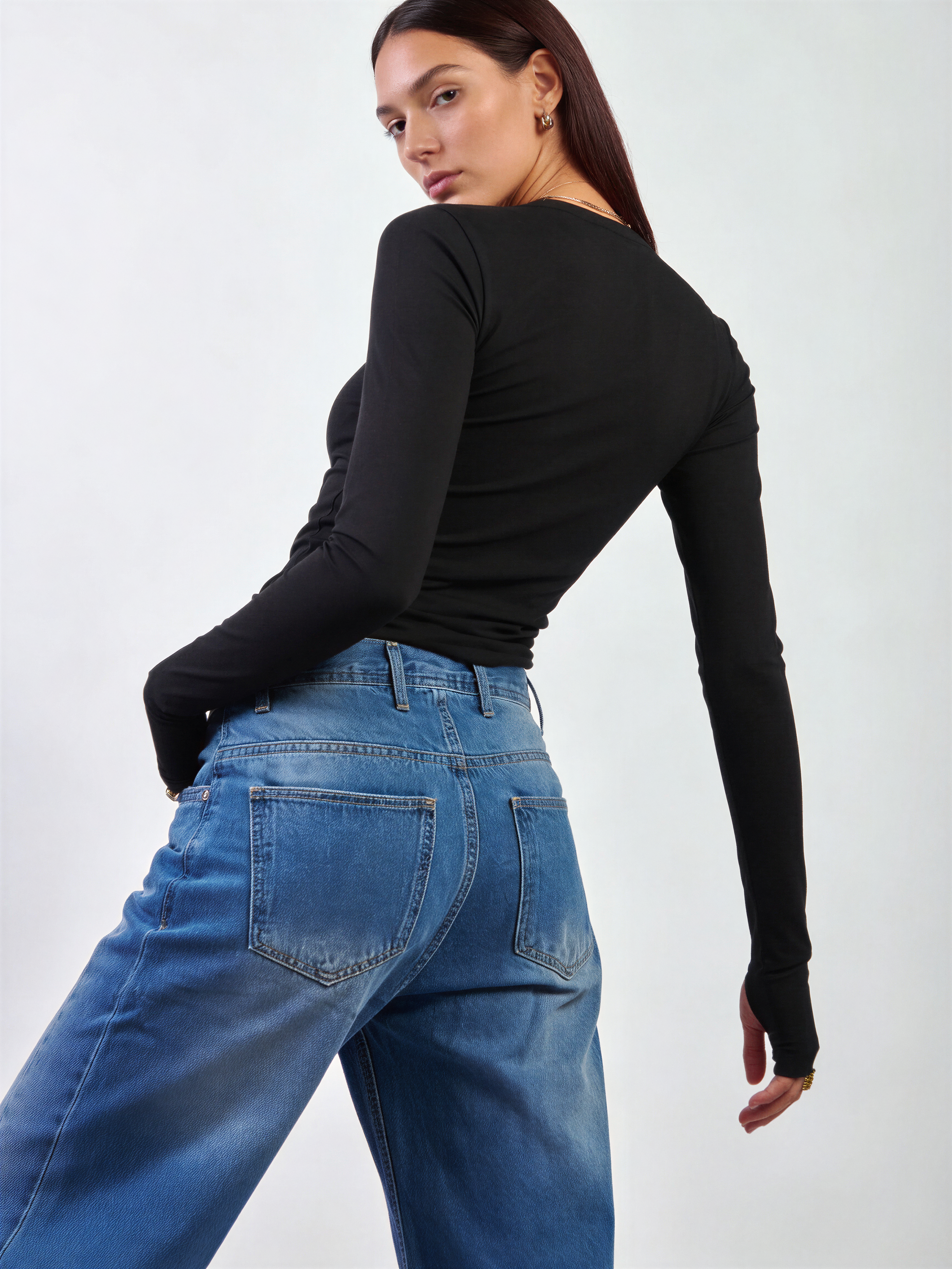 Twin Button Pants