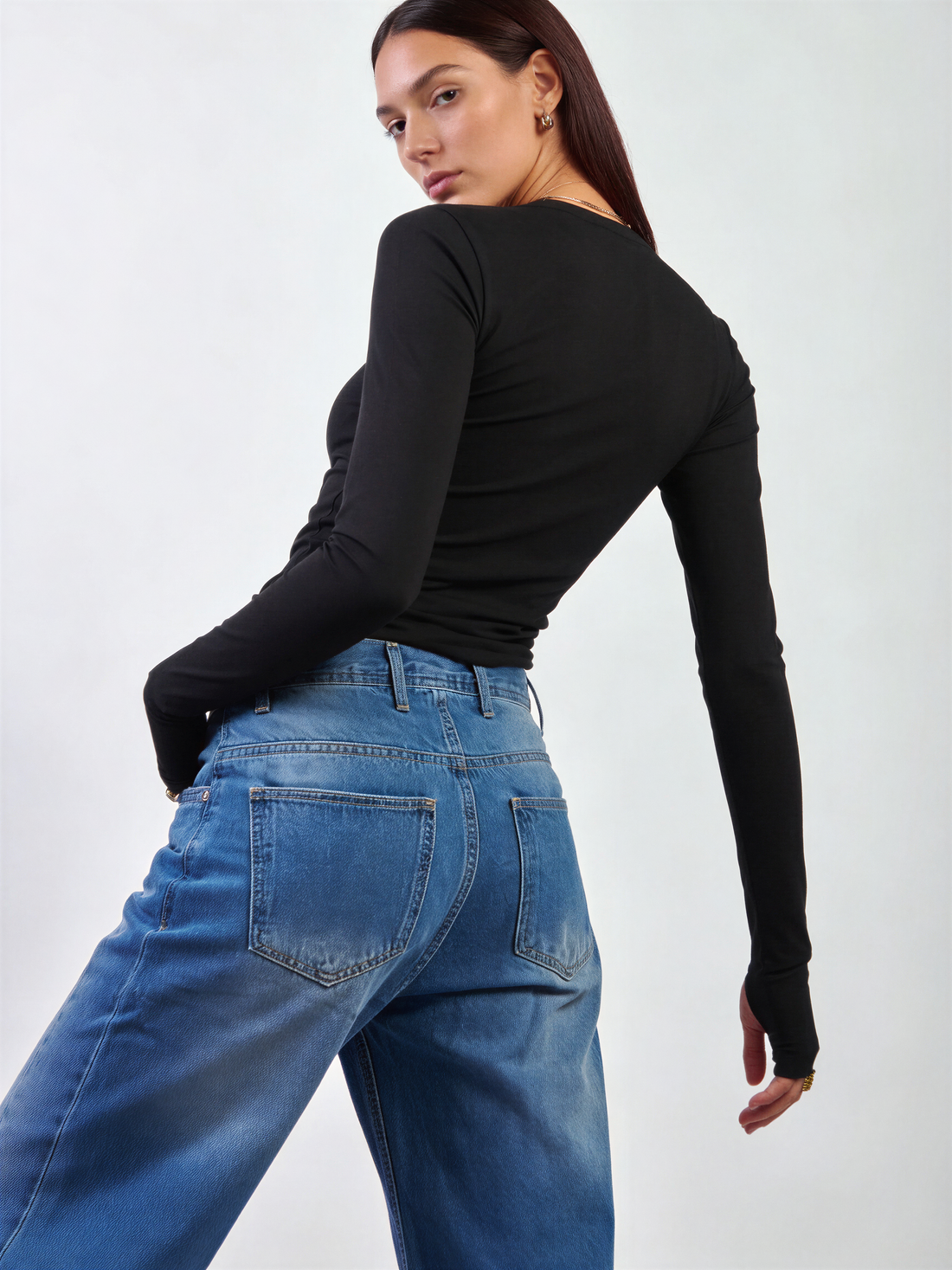 Twin Button Pants